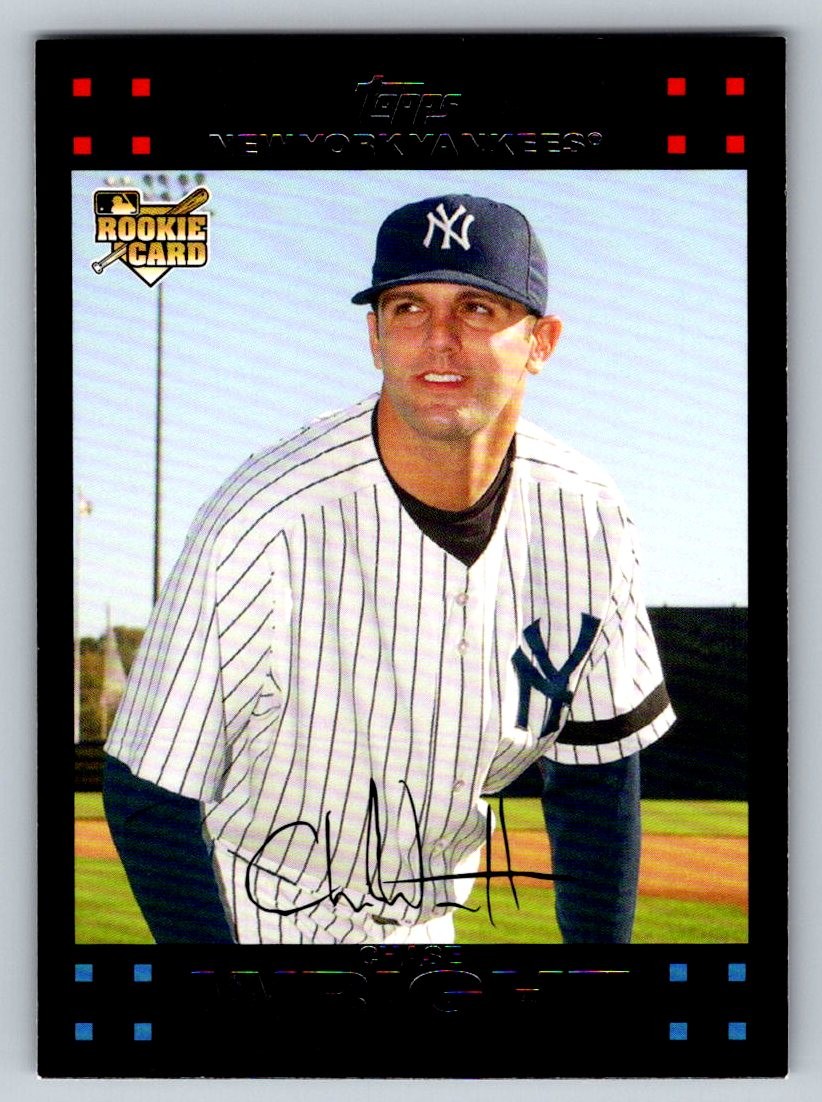 Chase Wright Topps 2007 Topps Updates & Highlights Red Back #UH164 Rookie