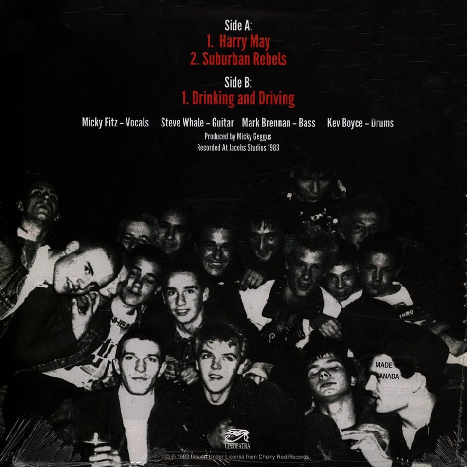 The Business - Harry May Red Vinyl Black Splatter Vinyl (2023 - EU - Original) - Bild 2 von 2