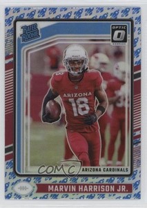 2024 Panini Donruss Optic Rated Rocket Prizm Marvin Harrison Jr #276 Rookie RC