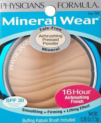 Physicians Formula Mineral Wear Talc-Free Airbrushing Pressed Powder #7588 Beige