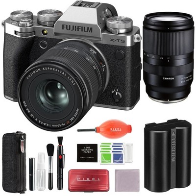 Fujifilm X-T5 Camera w/ XF 16-50mm f/2.8-4.8 Lens & Tamron 17-70mm f/2.8 Di