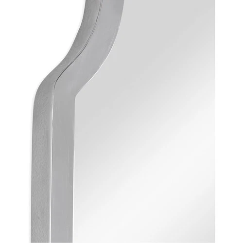 Uttermost 09697 Brayden 43 X 26 inch Polished Nickel Wall Mirror - Picture 4 of 6