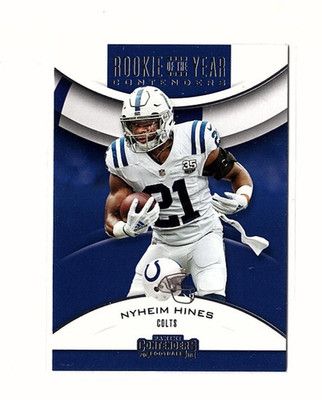 Nyheim Hines 2018 Panini Contenders Rookie of the Year #RYA-NH