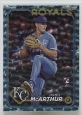 2024 Topps Series 2 Aqua Foil 67/399 James McArthur #434 08jr