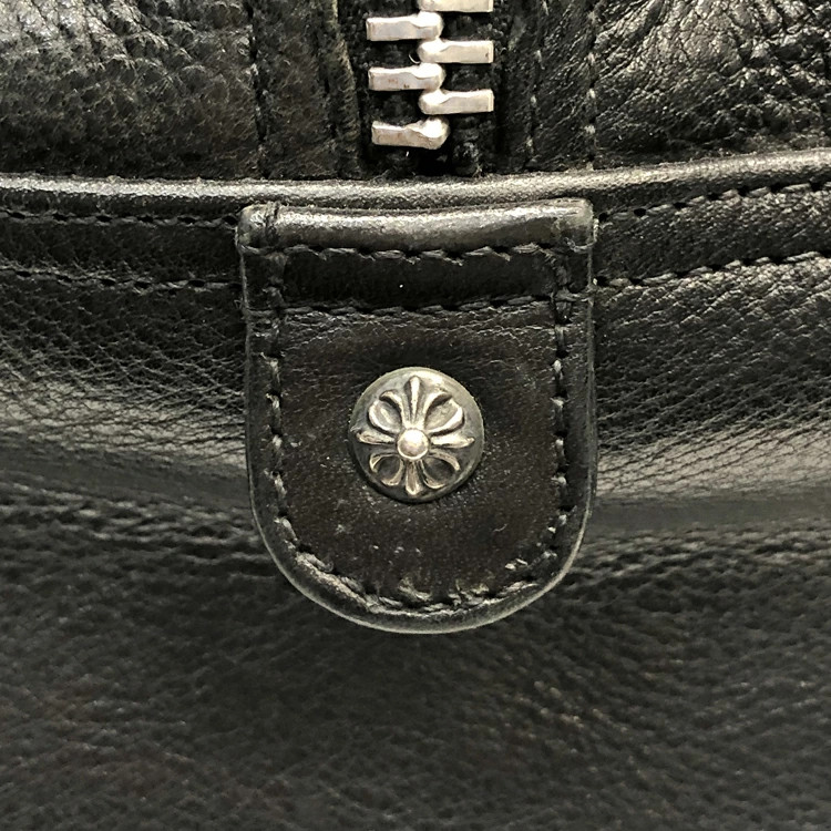 Chrome Hearts M MD Cemetery Cross Patch m Bag Handbag Medium V925 Sier Leather B thumbnail 13