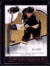 2008-09 SP Authentic Sidney Crosby #150 Pittsburgh Penguins #621/999