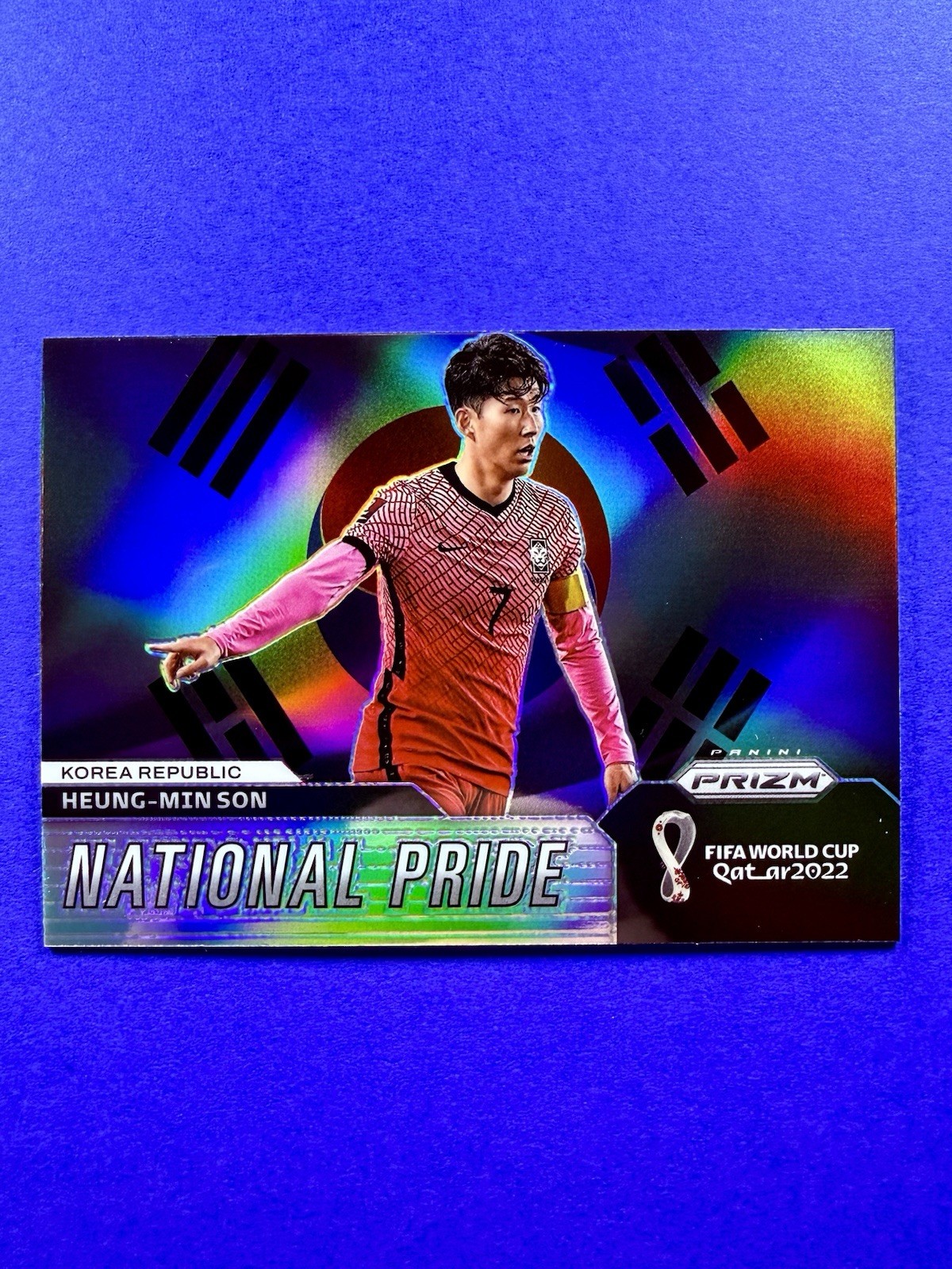 2022 Prizm World Cup Heung-Min Son National Pride SP #15 Korea CASE HIT