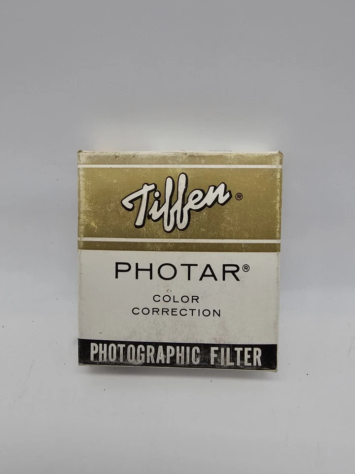 Vintage Tiffen Photar Filter 2x2" Clear Filter Original Box & Case - Image 2 of 4
