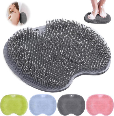 Fußbürste Dusche Rutschfestes Silikon Massage Pad Fußpflege Peeling für Senioren