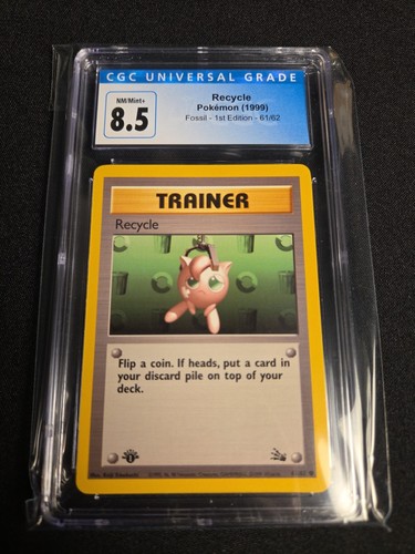 Recycle (1st Edition) graded CGC 8.5 for sale on eBay