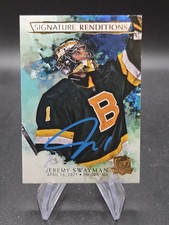 2021-22 THE CUP HOCKEY  SIGNATURE RENDITIONS JEREMY SWAYMAN