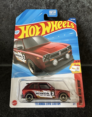 Hot Wheels Super Treasure Hunt  73 Honda Civic Custom 2025