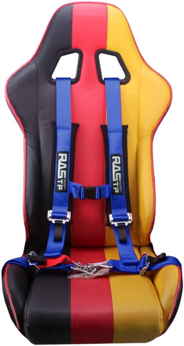 Set di Imbracature di Sicurezza a 4 Punti con Spalline Ultra Comfort Resistenti, (Confezione da - Foto 5 di 7