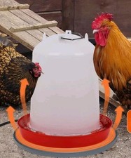 Water Heater 13'' Heated Base for Chicken Metal Plastic Poultry Founts Waterer