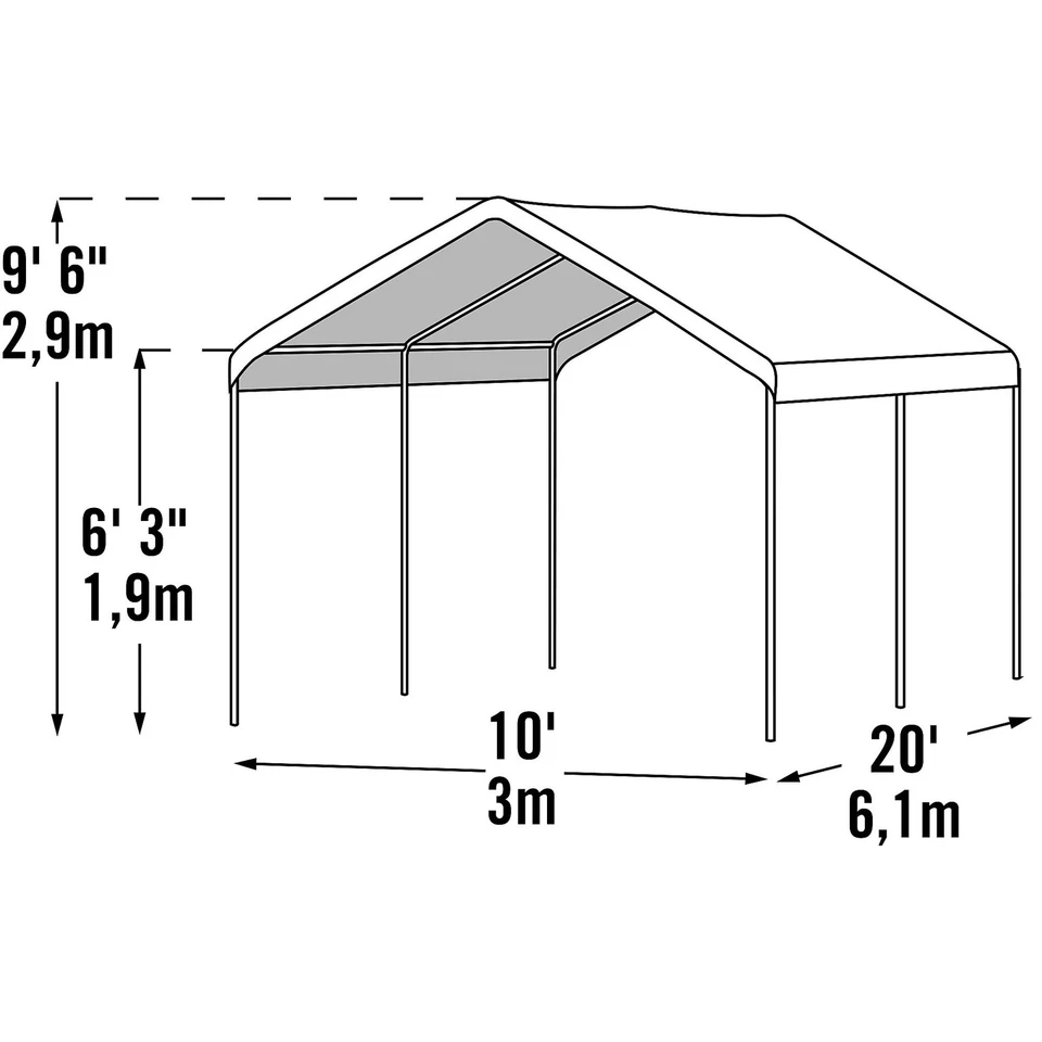 Toldo para gazebo MaxAP - 6 patas Foto 3 de 4