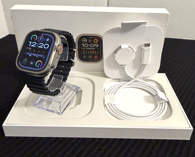 Apple Watch Ultra 2 [GPS + Cellular, 49mm] Natural Titanium 97 