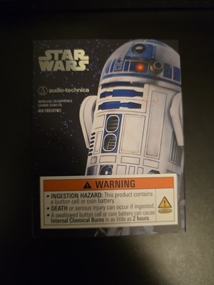 Audio-Technica ATH-CKS5TW2 Starwars R2D2 Wireless Headphones