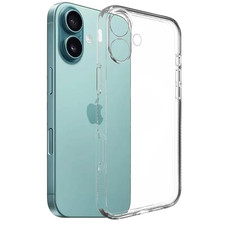 For iPhone 15 14 13 12 11 Pro Max Mini Soft Silicone Clear Cover Shockproof Case
