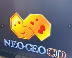 SNK Neo Geo CD CD-T01 Console w/ Box Controller AC AV Cable Tested Working JP