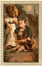 Merrimack Publishing Corp, NY, 10003, Hong Kong, Address. Postcard