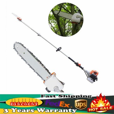 52CC 2 Stroke Chainsaw Pole Saw Pruner Pruning Saw Gas Powered Tree Trimmer