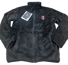 FELPA GIACCA SHERPA TEDDY FULL ZIP UOMO HERMET AC MILAN PLSHP10M001