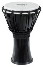 Djembe Africano Percussione Diametro 18 cm (7'') Tamburo e Leggero Bambini Nero