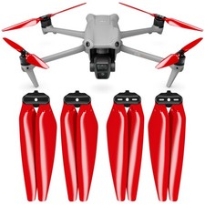 Master Airscrew Stealth Propellers for DJI Air 3  Air 3S Red, 4 pcs