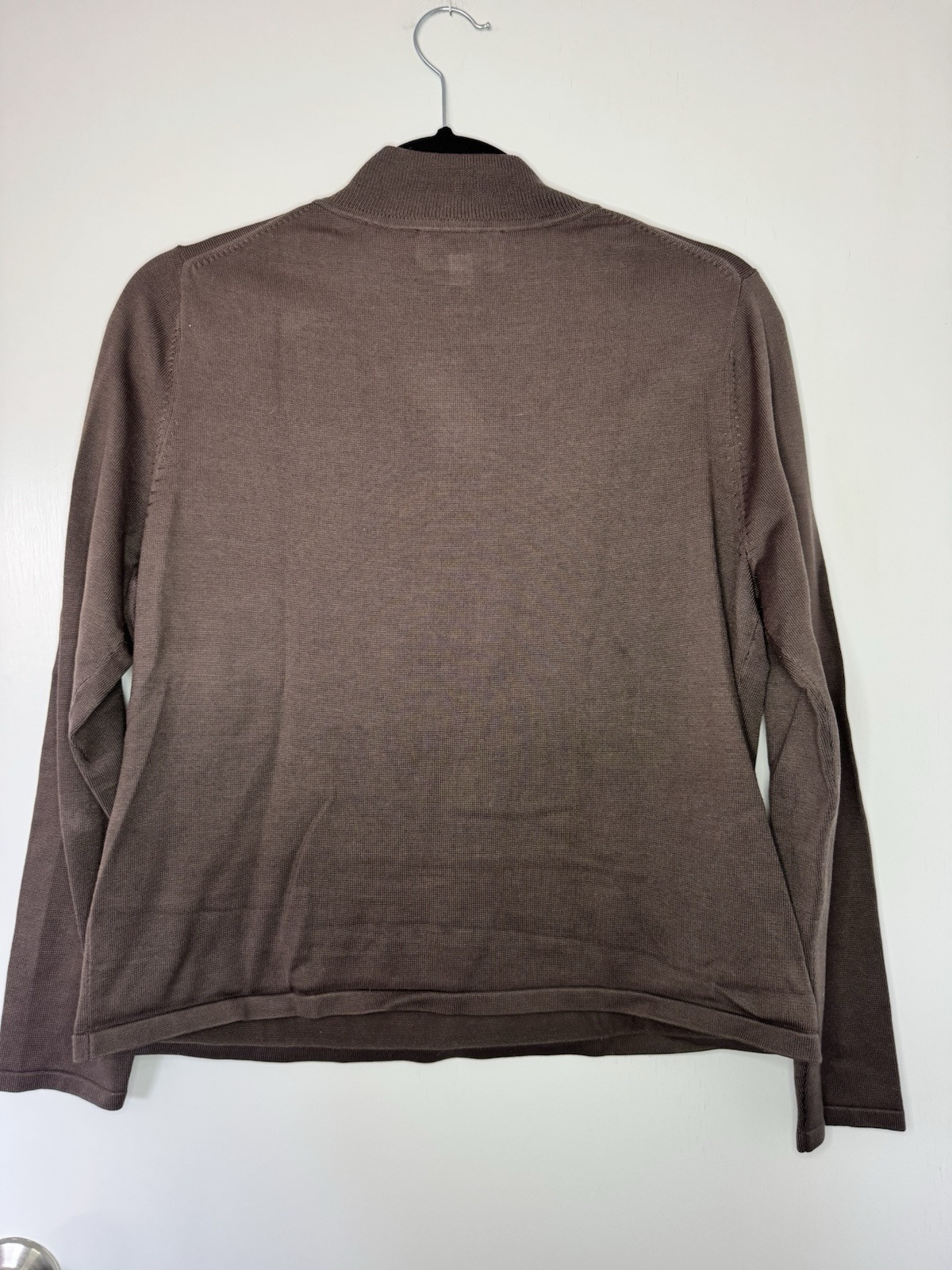 Pendleton Women's Medium Brown Long Sleeve Silk B… - image 5