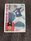 1984 Topps Nolan Ryan Houston Astros Baseball Card #470
