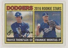 2016 Heritage Rookie Stars Gum Damage Back Frankie Montas Trayce Thompson 0qc1
