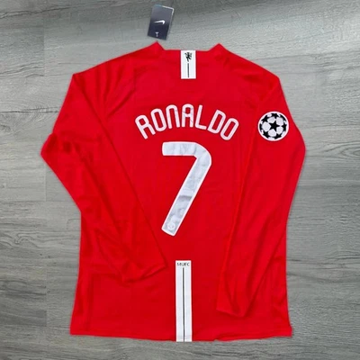 NIKE Manchester United 2007-08 Home Retro Shirt RONALDO NO.7 - FINAL EDITION (S-XXL)
