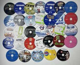 Video Game Lot of 120 Wii Xbox 360 PS2 PS3 Disc Only Untested Loose Scratched