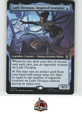 LADY OCTOPUS, INSPIRED INVENTOR (EXT ART) SPIDER-MAN MAGIC: THE GATHERING NM/M