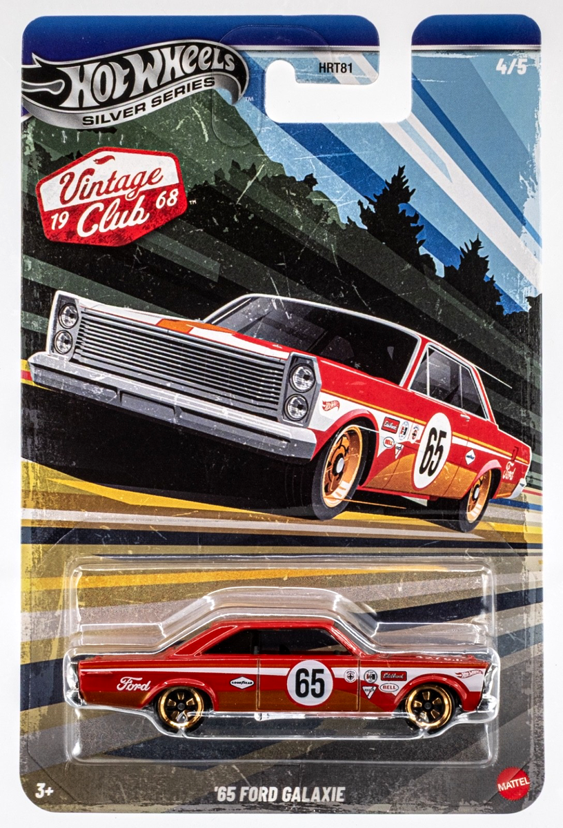 2026 Hot Wheels Vintage Club Mix 2 #4 '65 Ford Galaxie RED | FSC