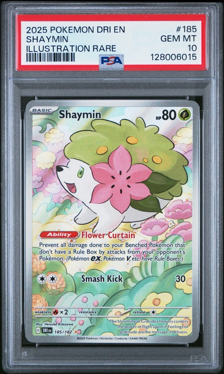 Shaymin Pokémon TCG Professional Sports Authenticator (PSA