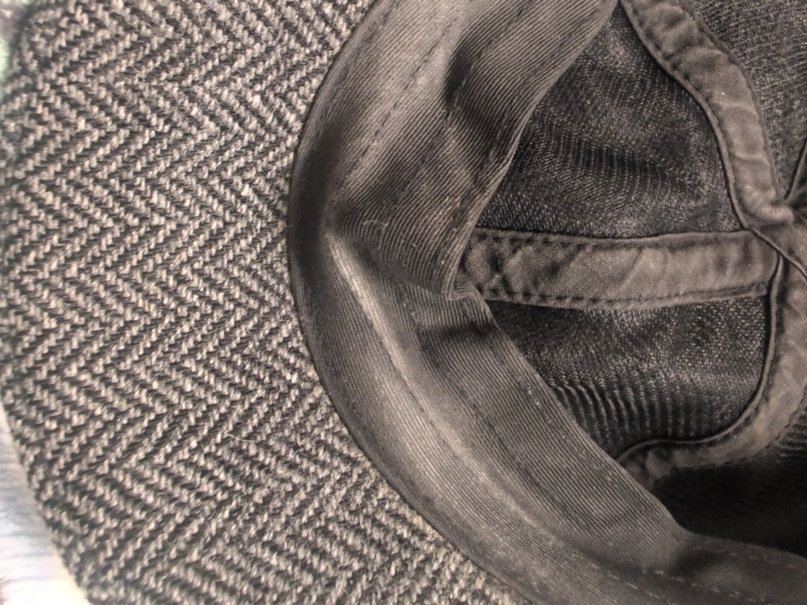 Flat Cap Men Wool Blend Small Medium Gray Apt.9 H… - image 7