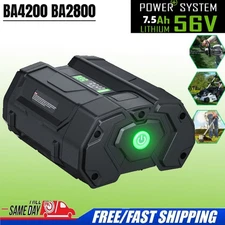 For EGO 56V 7.5AH Battery BA1400T 56 volt BA4200 BA2800 ST1502LB BA2240 tools
