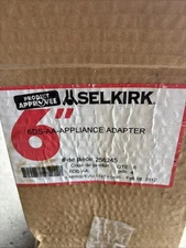 Selkirk 6" Stove Pipe Appliance Adapter