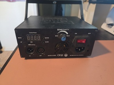 U`King Party Light DJ Laser Light ZQ05031US TESTED WORKING NO REMOTE/Cord - B3b