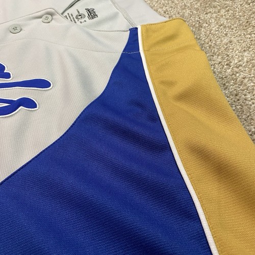Kansas City Royals Trikot Herren XL grau Knopf bestickt Nähte Baseball MLB - Bild 18 von 23