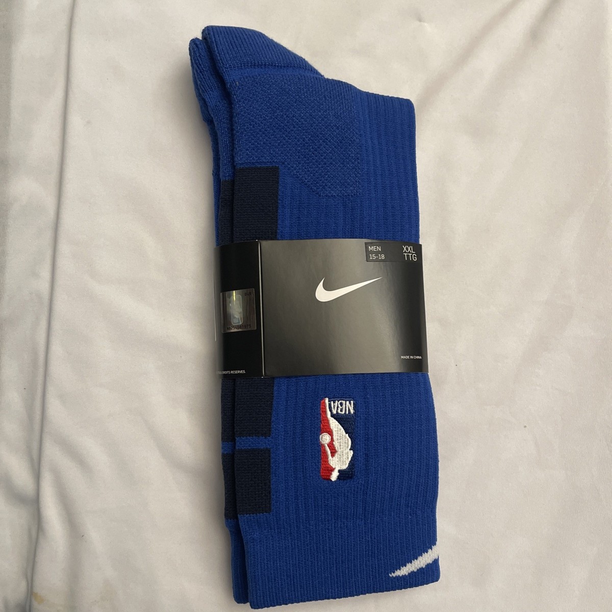 blue nike nba socks