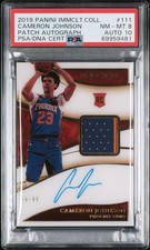 2019 Panini Immaculate Collection Baseball Cards 20