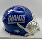 New York Giants MALIK NABERS Signed Riddell Speed Mini Helmet AUTO FANATICS COA