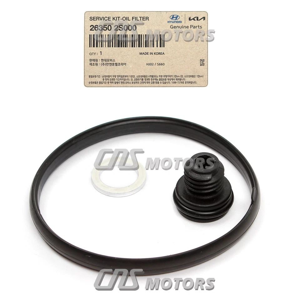 ⭐GENUINE⭐ Engine Oil Filter for 2020-2023 Kia K5 Sorento 2.5L 263502S000 Foto 4 de 4