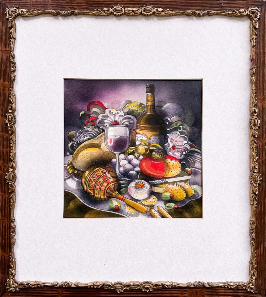 Robert Byrd (American) Orig Illustration FIESTA AMERICANA Hotel Brochure, Mexico - Image 3 of 4