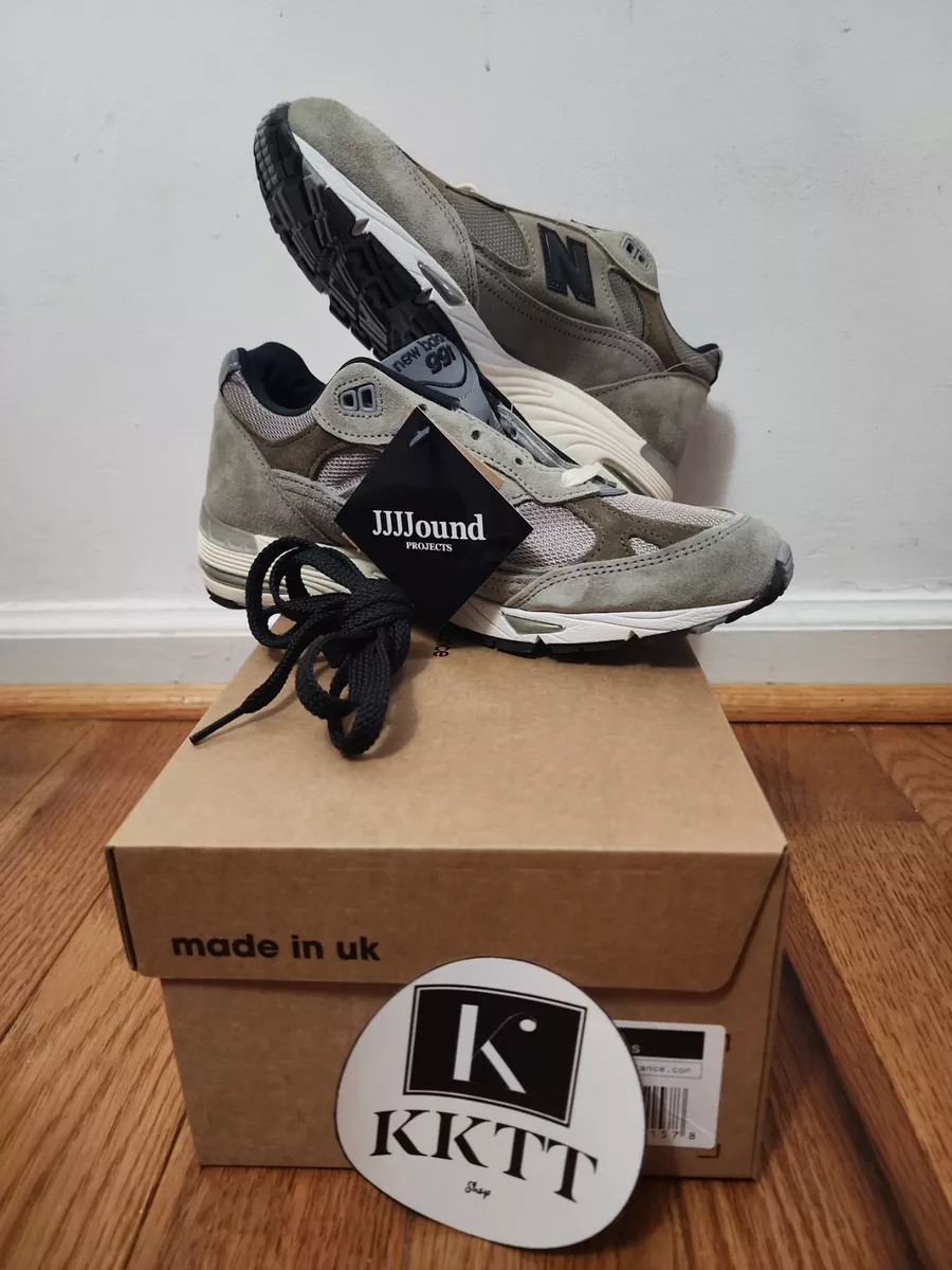 New Balance 991 MiUK JJJJound Grey Olive Size W991JJA Women's Size 7.5W 6M
