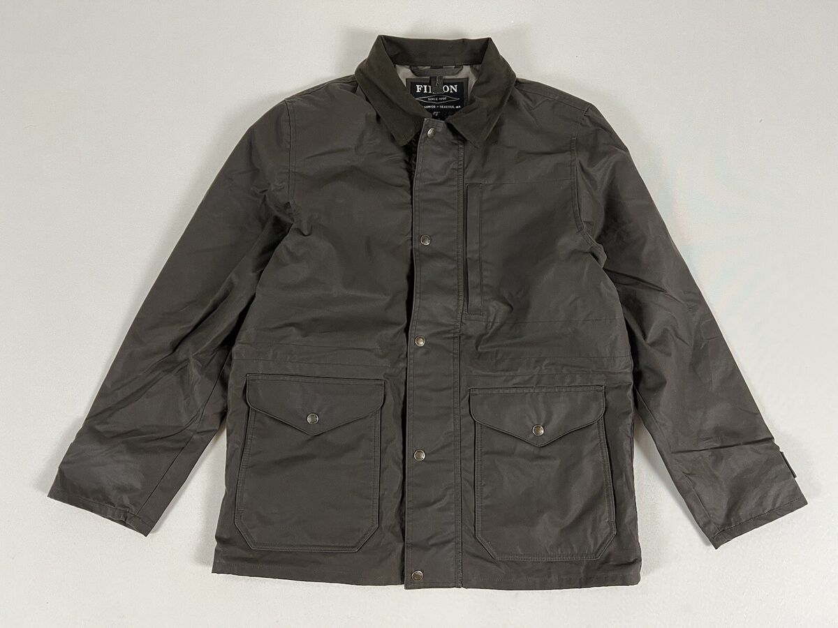 FILSON COVER CLOTH MILE MARKER COAT OTTER GREEN M NWT SOLD FILSON COVER CLOTH MILE MARKER COAT OTTER GREEN M NWT SOLD