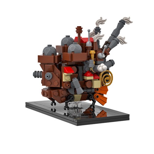 Howl's Moving Castle Anime Mini Castle Building Toy Assembling Christmas gift - Picture 5 of 8