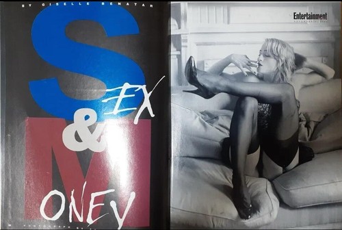 madonna cover feature u.s magazine "entertainment" November 1992 from japan - Picture 2 of 13